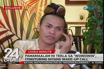 24 Oras: Super Tekla, nagsalita na tungkol sa biglaang pamamaalam niya sa 'Wowowin'