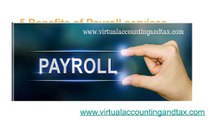 Five Benefits of Payroll services