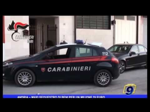 Andria | Maxi sequestro di beni da un milione di euro