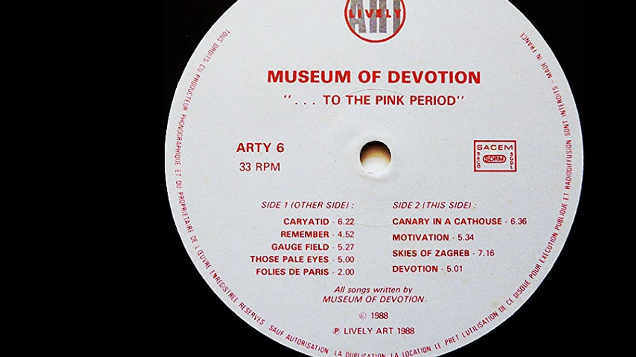 Museum Of Devotion ‎- Caryatid (A1)