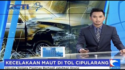 Download Video: Sopir Ngantuk, Mini Bus Tabrak Belakang Truk di Tol Cipularang