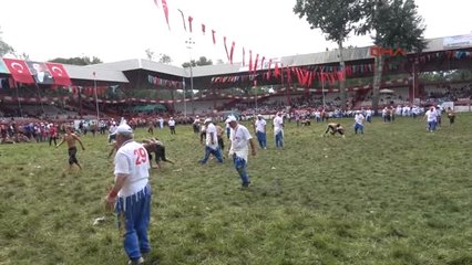 Edirne Er Meydanı'nda 656'ncı Güreş Heyecanı
