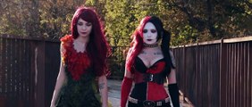 Por que ofrece película Escena corto disparo equipo suicidio Harley quinn club cosplay beckah