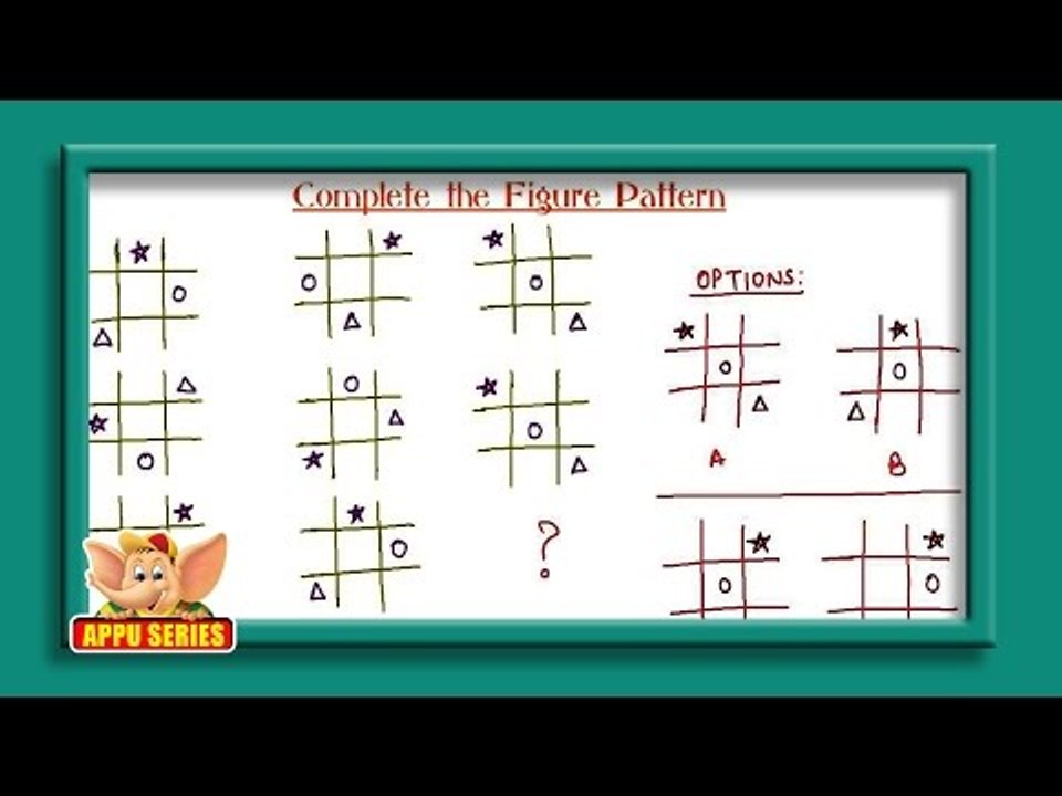 Missing Object Series - What Figure Should Follow Next?