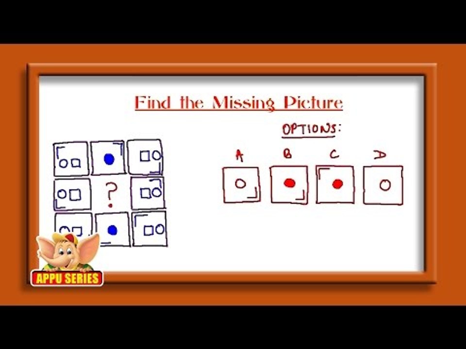 Missing Object Series - What Figure Comes Next