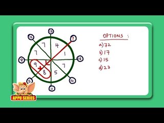 Missing Number Series - Complete the Wheel
