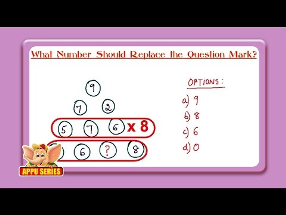 Missing Number Series - Find the Missing Number