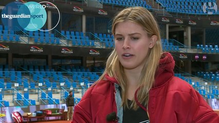 Sharapova 'a cheater' and should not play tennis again, says Bouchard – video