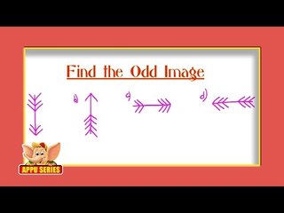 Odd Man Out Series - Find the Odd Arrow