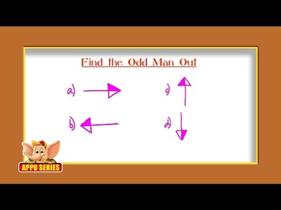 Odd Man Out Series - Find the Odd Figure