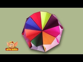 Learn to Make a Octagon Circle - Origami