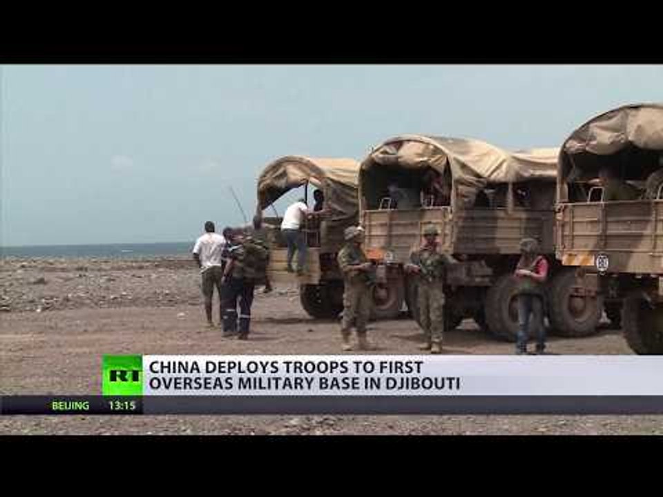 Military Muscle: China deploys troops to first overseas base in Africa