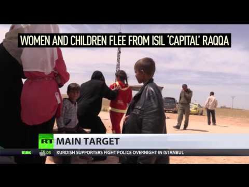 Syrian Army plans to retake Raqqa from ISIS, terrorists cover streets w/ sheets to thwart strikes