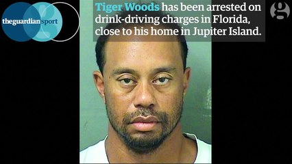 Tiger Woods arrested on drink-driving charges