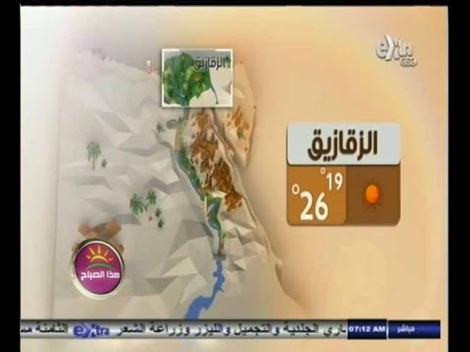 #هذا_الصباح | درجات الحرارة وأحوال الطقس ليوم 1...