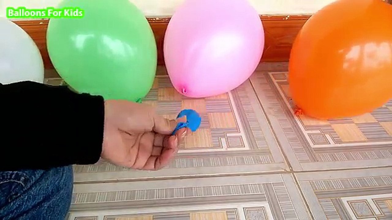 И воздушный шар надувные шарики Дети Семья палец для Конфеты выскакивают Песня |