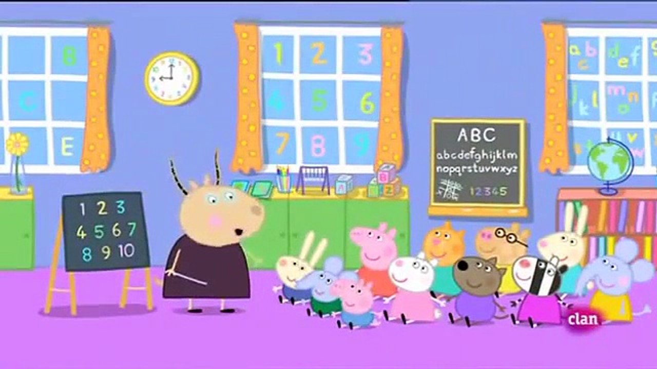 Peppa pig Castellano Temporada 3x25 Numeros