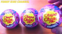 Peppa Pig Chupa Chups Surprise Eggs Toys Unboxing Review Свинка Пеппа