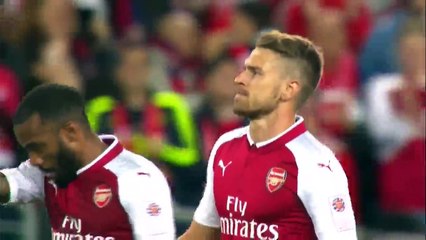 Aaron Ramsey Goal HD - Western Sydney Wanderers 0 - 2 Arsenal - 15.07.2017 (Full Replay)