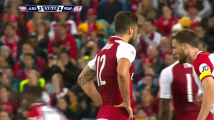 0-3 Mohamed Elneny Goal HD - Western Sydney Wanderers 0-3 Arsenal 15.07.2017