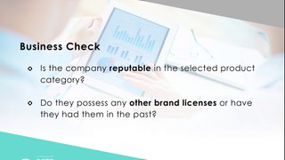 The Brand Licensing Process - Step 4: Perform Due Diligence