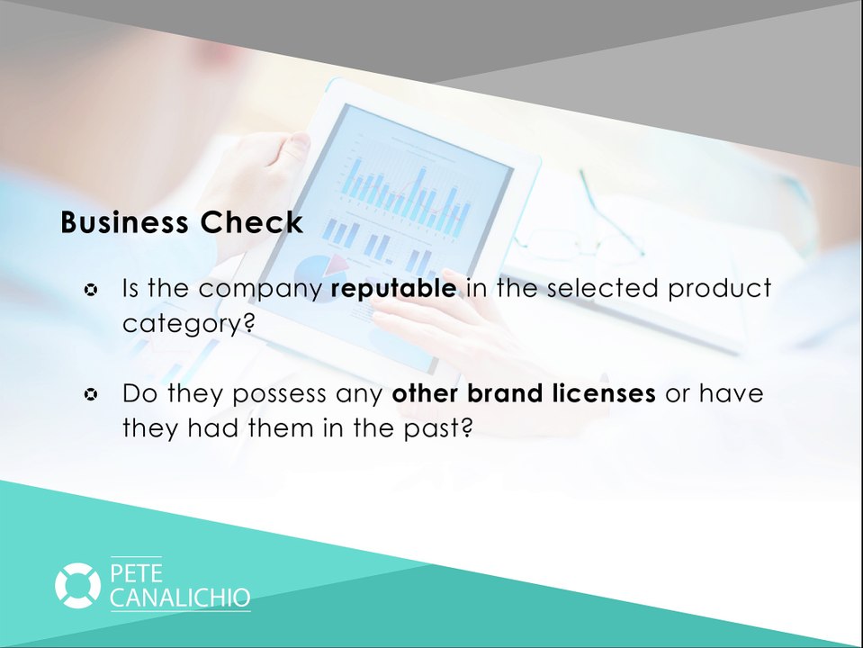 The Brand Licensing Process - Step 4: Perform Due Diligence