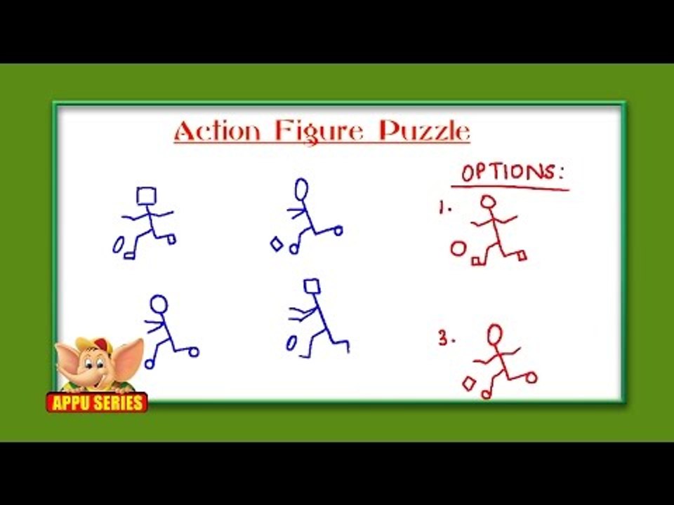 Test Your IQ - Find The Missing Action Figure?