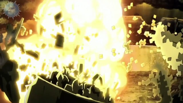 Naruto, Boruto and Sasuke vs Momoshiki and Kinshiki