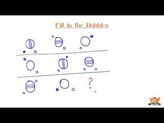 Test Your IQ - Fill In The Bubbles