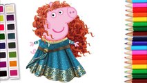 Cenicienta traje fiesta cerdo princesa nieve peppa disfraces disney ariel rapunzel