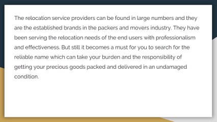 Packers and Movers in Bangalore | Movers and Packers in Bangalore
