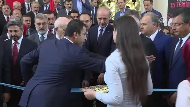 TBMM Başkanı Kahraman - 15 Temmuz Millet Darbeye Dur Dedi Sergisinin Açılışı - (2)