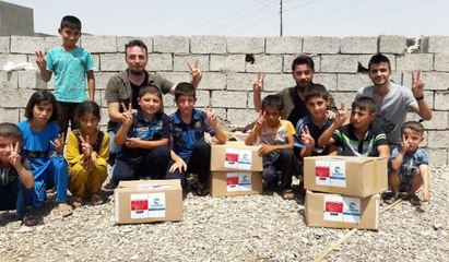 CHP'li belediyeden IŞİD'den kurtulan Türkmenlere 2 TIR dolusu yardım