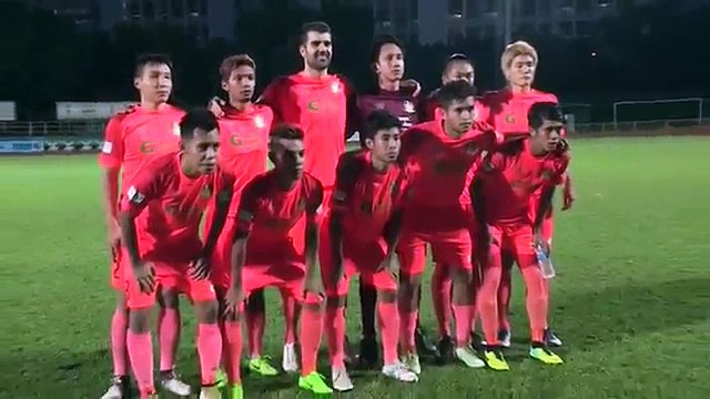 Hougang United 2:2 Warriors FC (	Singapore League Cup 14 July 2017)