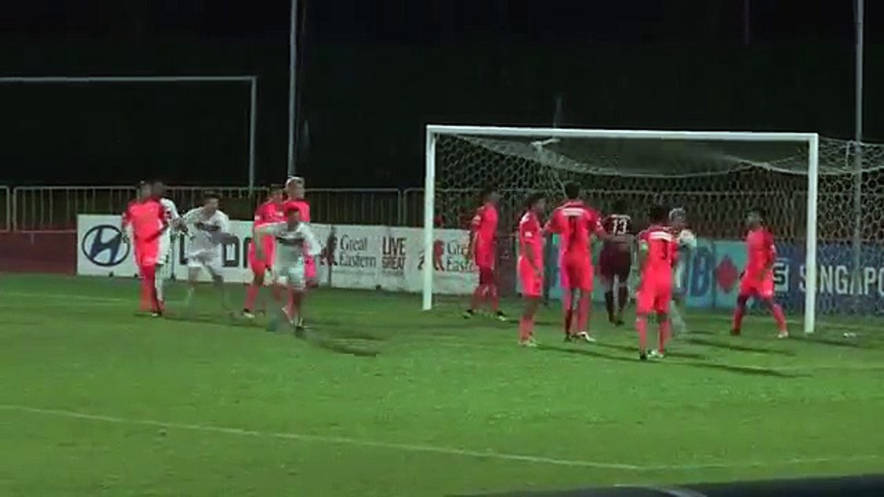 Hougang United 0:1 Warriors FC (	Singapore League Cup 14 July 2017)