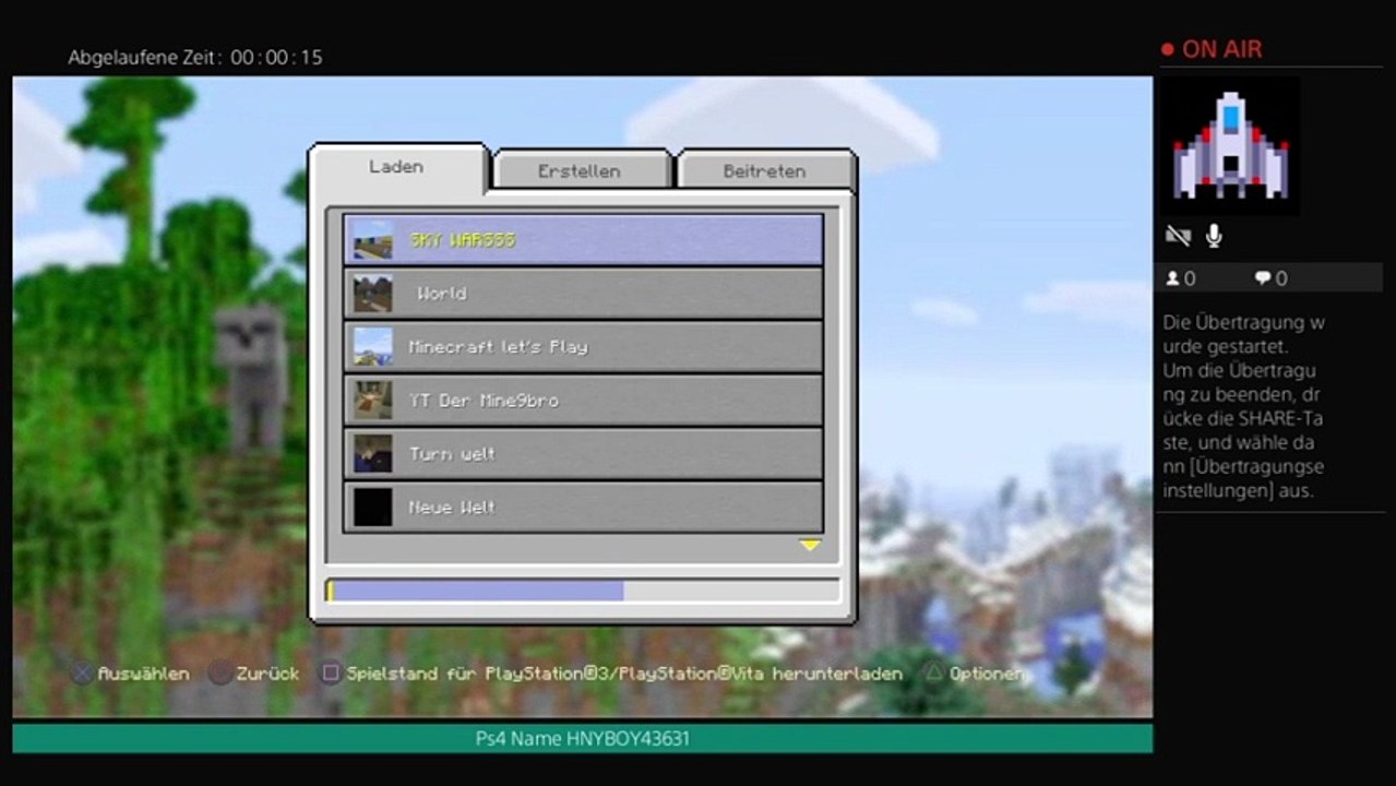 PS4-LIVESTREAM  Minecraft (2)