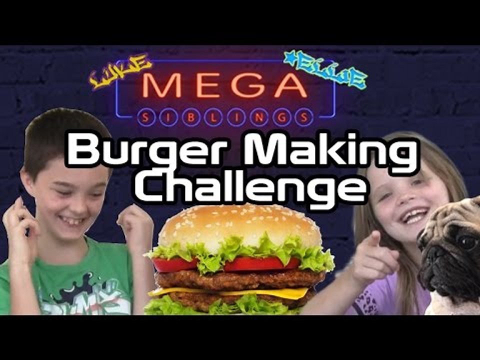 MegaSiblings Burger Making Challenge