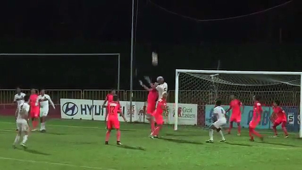 Hougang United 1:2 Warriors FC (	Singapore League Cup 14 July 2017)