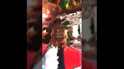 Booba x Benash x Dosseh x Kalash en showcase avec Astrid Nelsia et d'autre tchoin