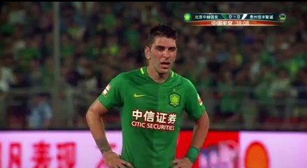 Soriano  (Penalty) GOAL HD - Beijing Guoan 1-0	Guizhou Zhicheng 15.07.2017