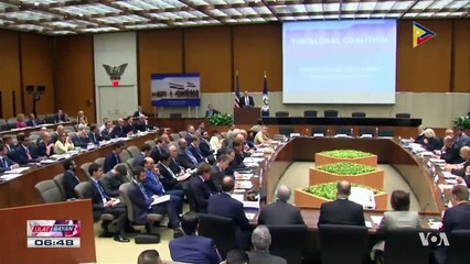 GLOBALITA: 3-day meeting ng Anti-Islamic State Coalition, isinagawa