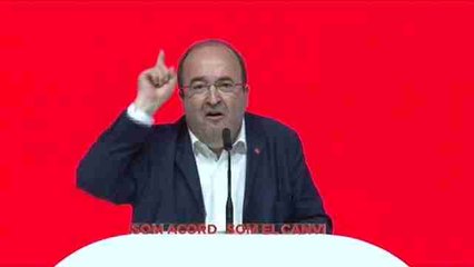 Iceta pide apoyo a moderados del PDeCAT para sacar a Cataluña del "laberinto"