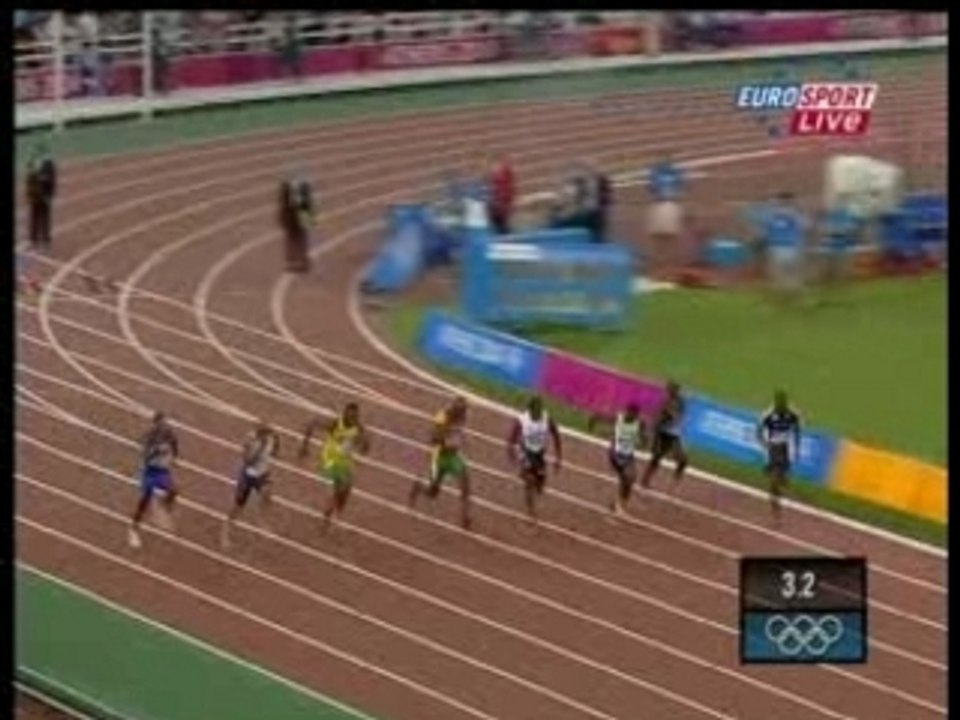 Justin Gatlin 100 m Sprint Olympics Games Athens 2004