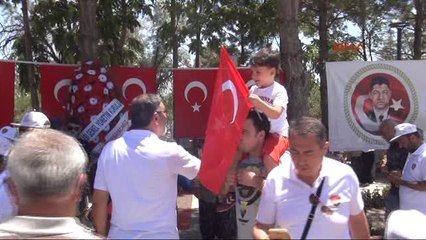 Niğde 15 Temmuz'un Yıldönümünde Ömer Halisdemir'in Mezarı Başında Anma -2