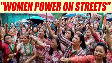 Gorkhaland struggle: Women out on streets protesting for separate state | Oneindia News