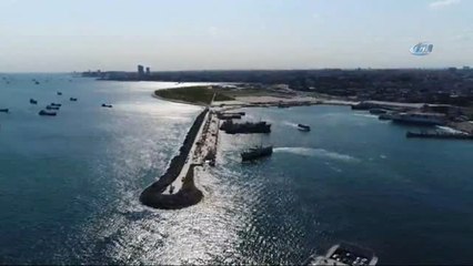 Vatandaşlar Deniz Yoluyla 15 Temmuz Şehitler Köprüsüne Hareket Etti