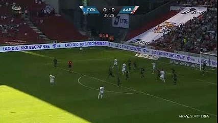 Federico Santander Goal HD - FC Kobenhavn 1-0 AaB Aalborg 15.07.2017