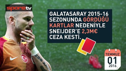 İki dakikada Sneijder krizi!