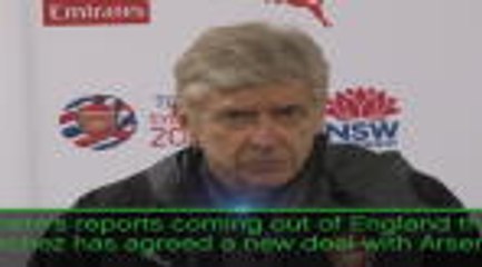 Wenger denies reports that Sanchez has agreed new Arsenal deal
