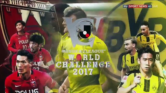 All Goals & highlights - Urawa Red Diamonds 2-3 Borussia Dortmund - 15.07.2017 ᴴᴰ